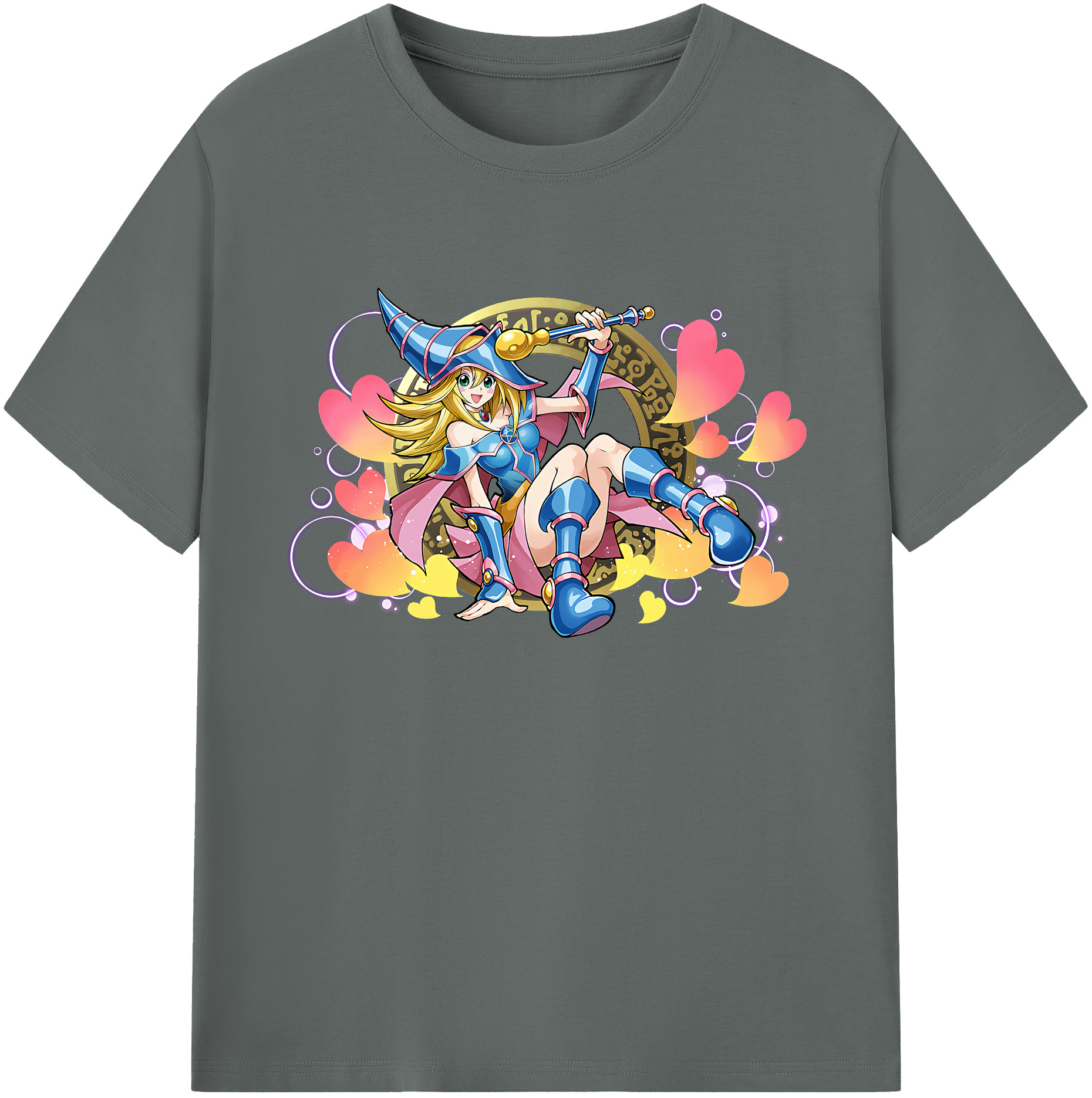 （画像用） 遊☆戯☆王 Yu-Gi-Oh! 綿100％ メンズ半袖Tシャツ｜肌触りやわらか＆通気性
